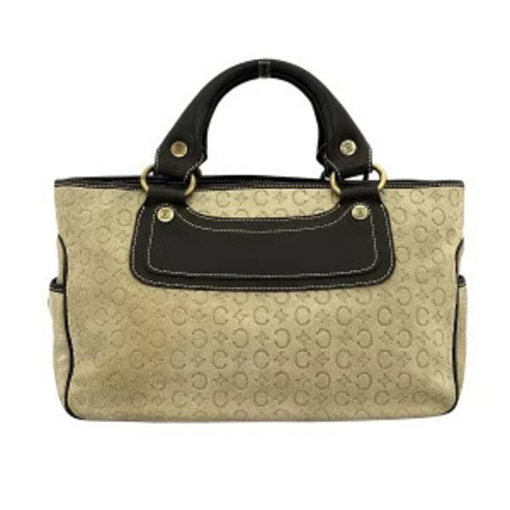 Celine Suede x Leather Bag Handbag